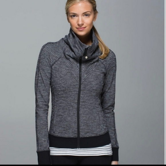 lululemon athletica Jackets & Blazers - Lululemon Be Present Jacket—Coco Pique Black